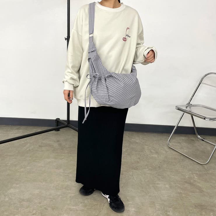 撥水ドロストチェックショルダーバッグ | non-hedge  | 詳細画像7 