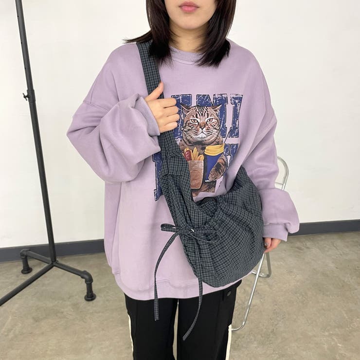 撥水ドロストチェックショルダーバッグ | non-hedge  | 詳細画像14 