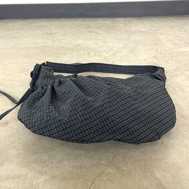 撥水ドロストチェックショルダーバッグ | non-hedge  | 詳細画像21 