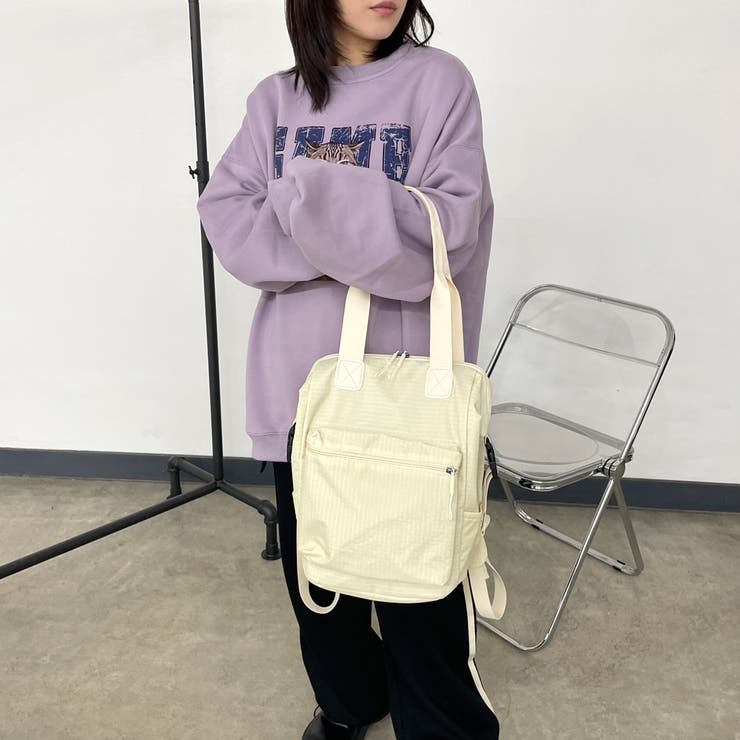 撥水チェックリュックサック | non-hedge  | 詳細画像21 