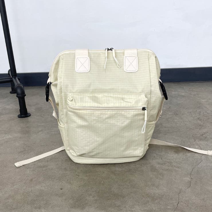 撥水チェックリュックサック | non-hedge  | 詳細画像33 