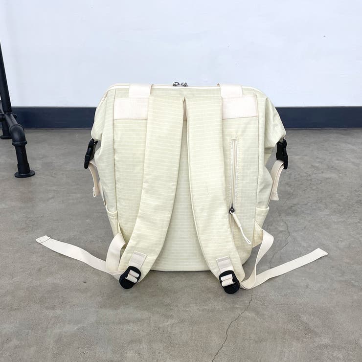 撥水チェックリュックサック | non-hedge  | 詳細画像35 