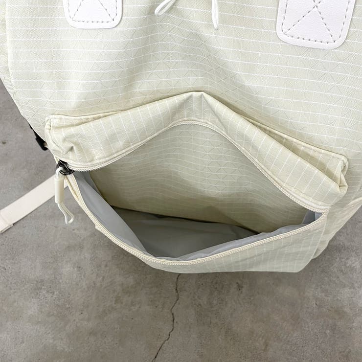 撥水チェックリュックサック | non-hedge  | 詳細画像40 