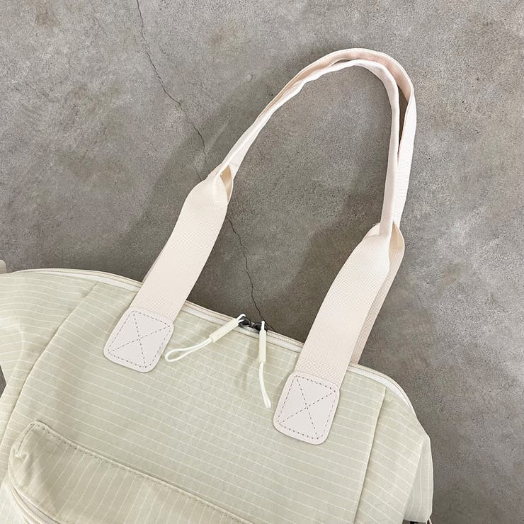 撥水チェックリュックサック | non-hedge  | 詳細画像43 