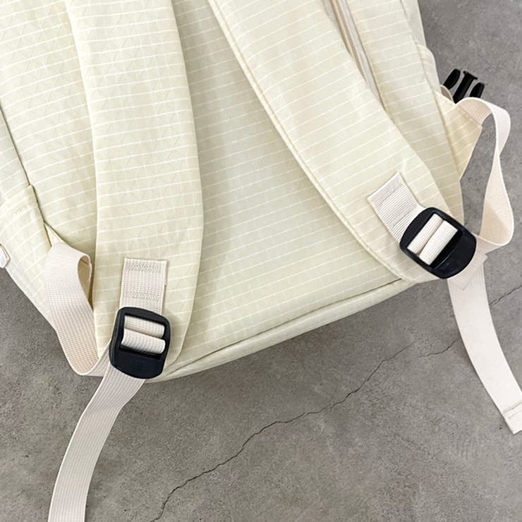 撥水チェックリュックサック | non-hedge  | 詳細画像45 