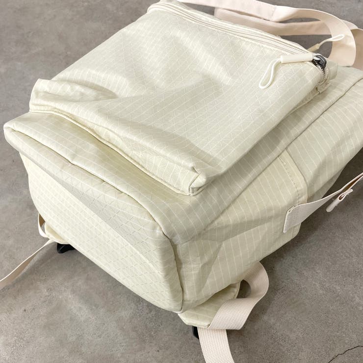 撥水チェックリュックサック | non-hedge  | 詳細画像46 