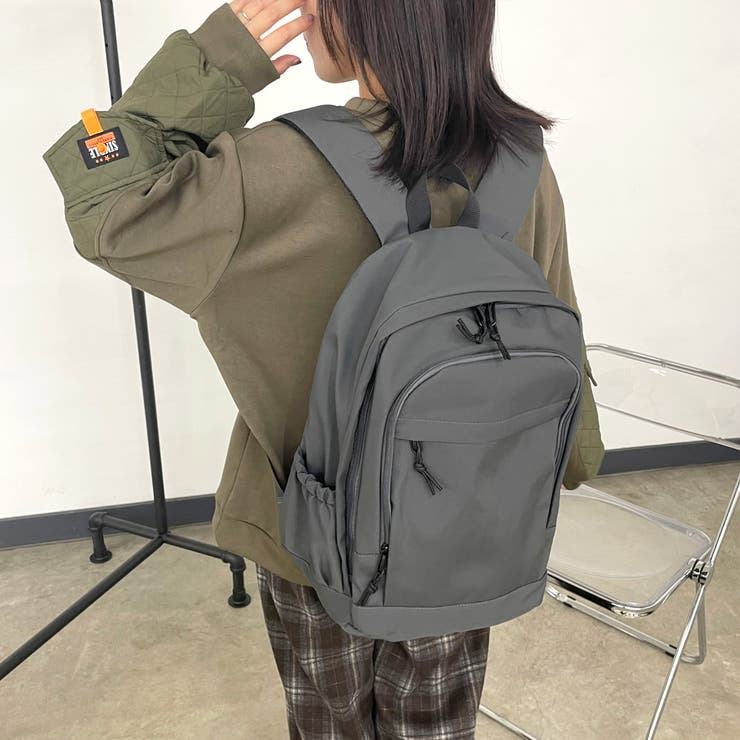 グレー | 撥水リュック | non-hedge 