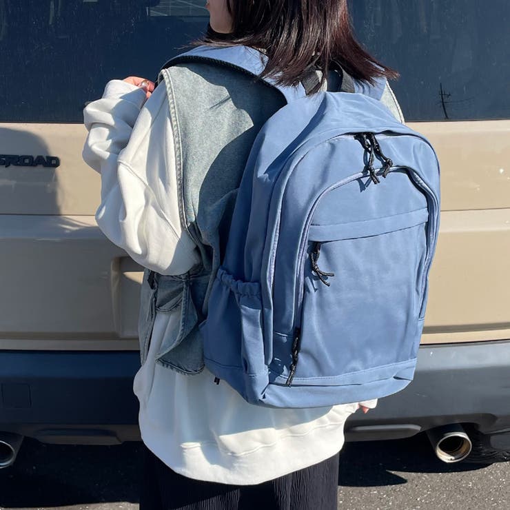 ブルー | 撥水リュック | non-hedge 