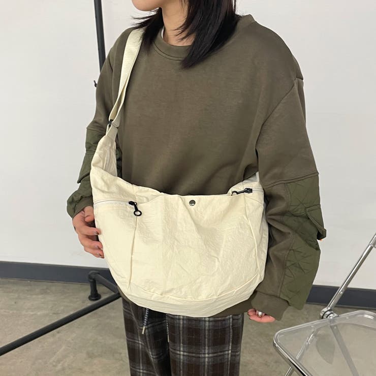 撥水三日月ショルダーバッグ | non-hedge  | 詳細画像14 