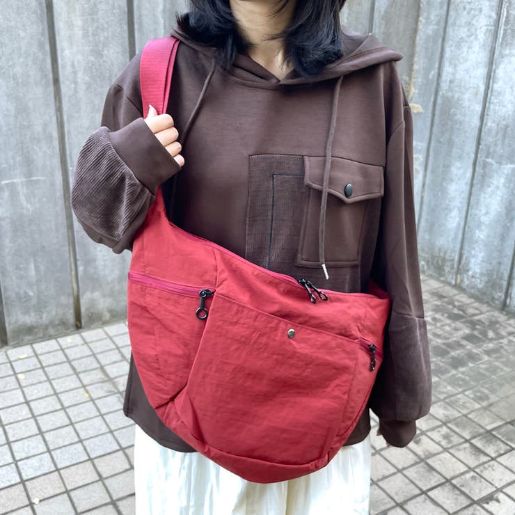 撥水三日月ショルダーバッグ | non-hedge  | 詳細画像1 