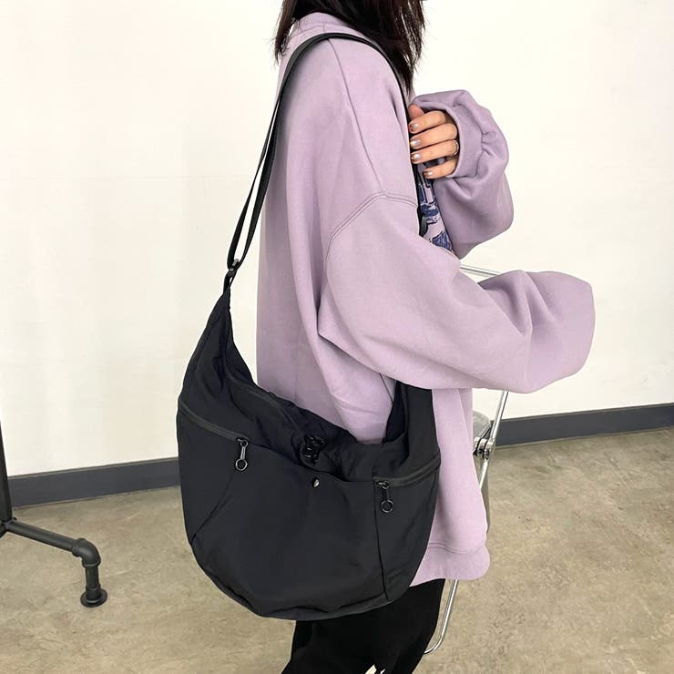 撥水三日月ショルダーバッグ | non-hedge  | 詳細画像18 