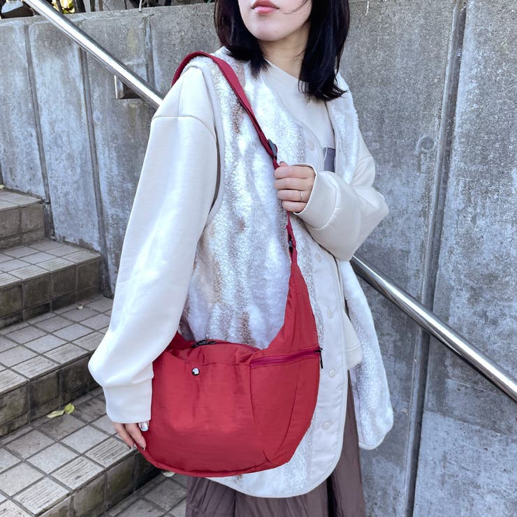 撥水三日月ショルダーバッグ | non-hedge  | 詳細画像7 