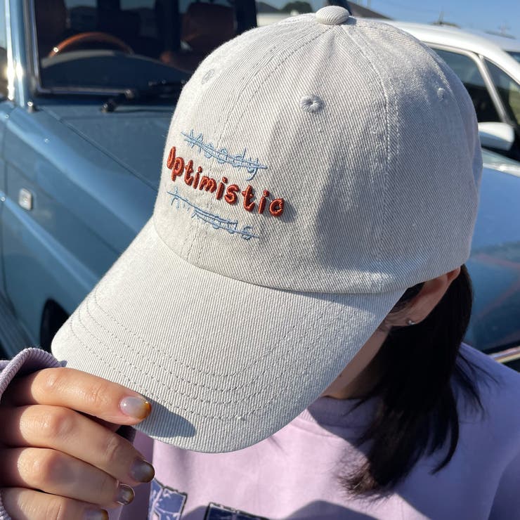 ハードウォッシュ刺繍キャップ | non-hedge  | 詳細画像1 