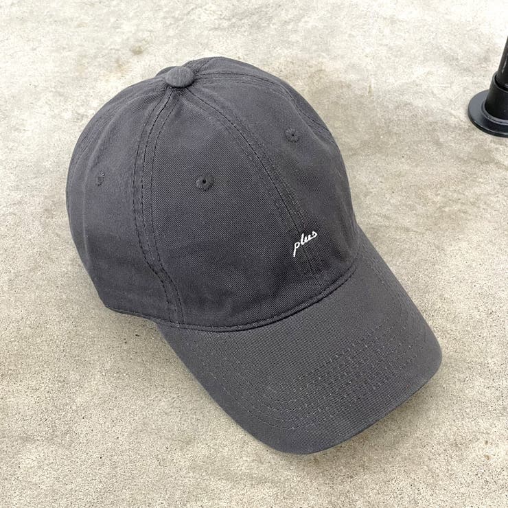 チャコールグレー | プチロゴ刺繍キャップ | non-hedge 