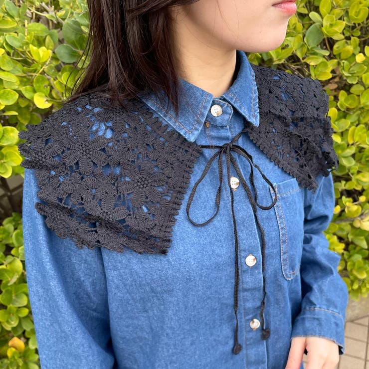 花モチーフ付け襟 | non-hedge  | 詳細画像17 