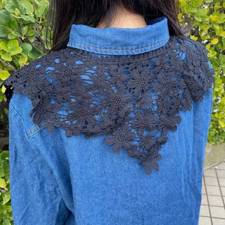 花モチーフ付け襟 | non-hedge  | 詳細画像20 