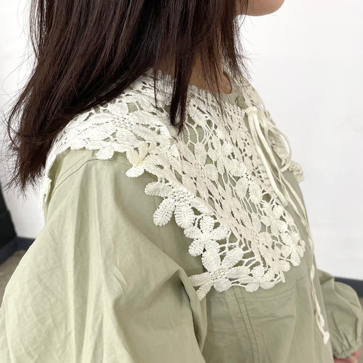 花モチーフ付け襟 | non-hedge  | 詳細画像8 