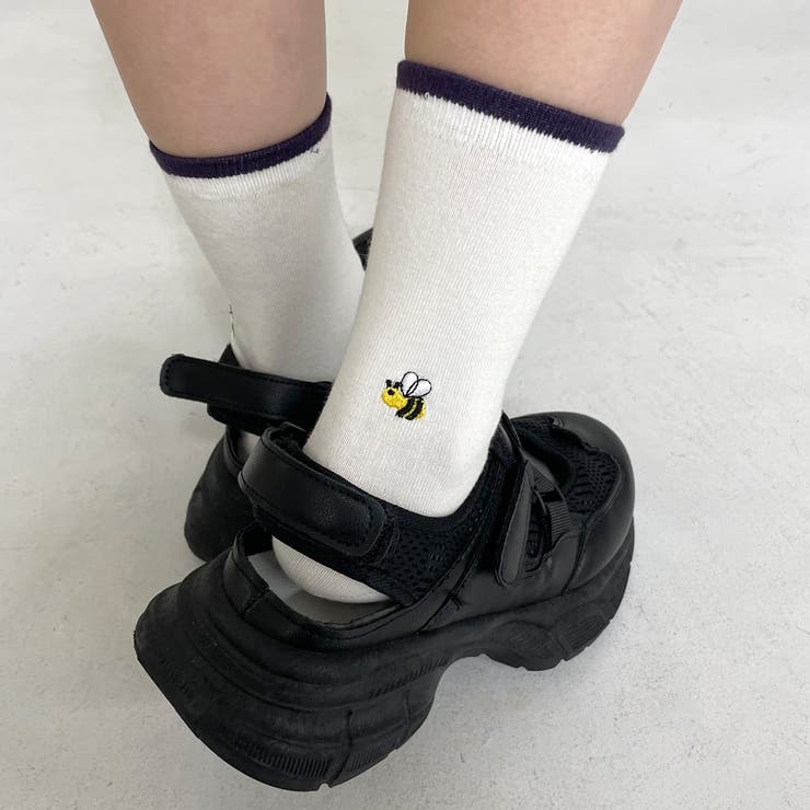 オフホワイト | アニマルソックス | non-hedge 