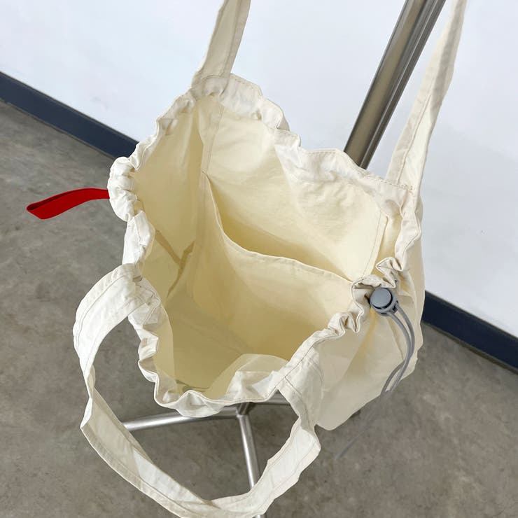 撥水配色ロゴトートバッグ | non-hedge  | 詳細画像5 