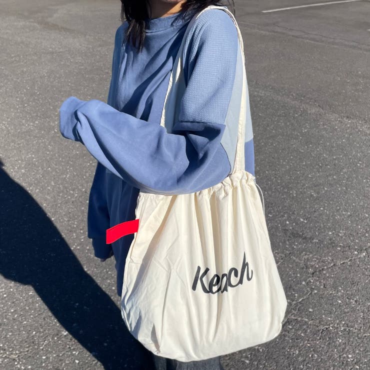 撥水配色ロゴトートバッグ | non-hedge  | 詳細画像12 