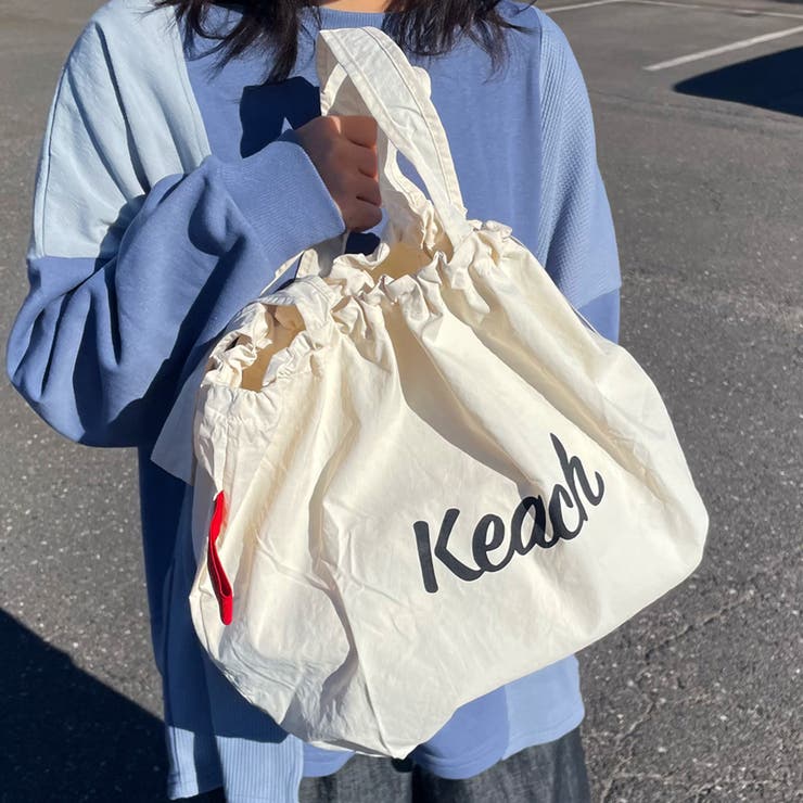 撥水配色ロゴトートバッグ | non-hedge  | 詳細画像14 