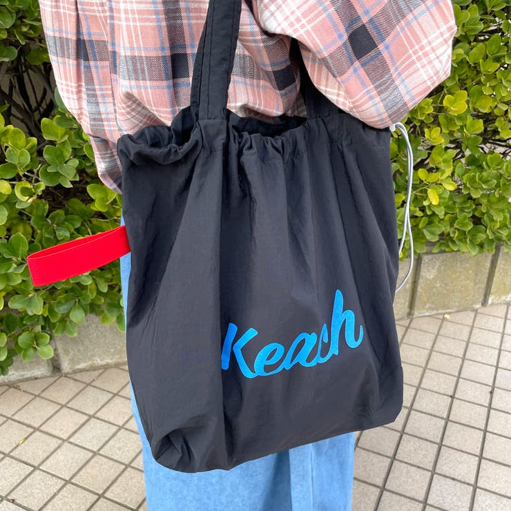 撥水配色ロゴトートバッグ | non-hedge  | 詳細画像21 