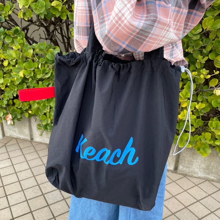 撥水配色ロゴトートバッグ | non-hedge  | 詳細画像22 