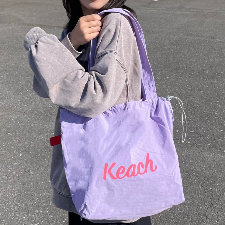 撥水配色ロゴトートバッグ | non-hedge  | 詳細画像29 