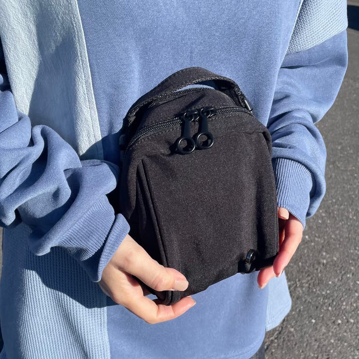 撥水ドローコードミニショルダーバッグ | non-hedge  | 詳細画像12 