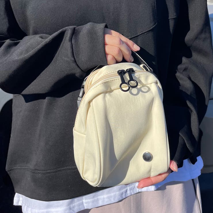 撥水ドローコードミニショルダーバッグ | non-hedge  | 詳細画像16 