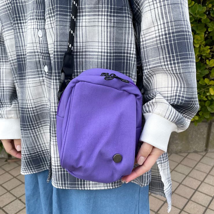 撥水ドローコードミニショルダーバッグ | non-hedge  | 詳細画像1 