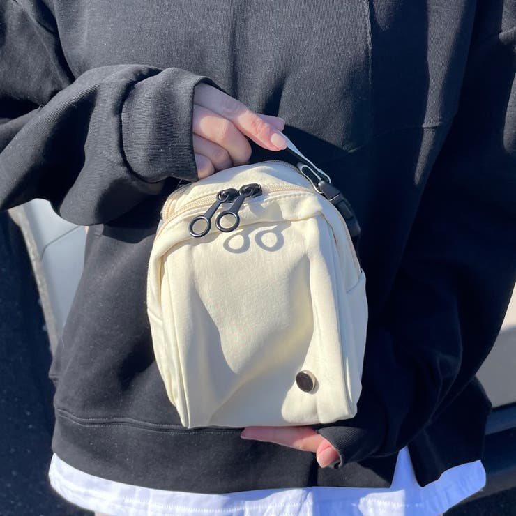 撥水ドローコードミニショルダーバッグ | non-hedge  | 詳細画像17 