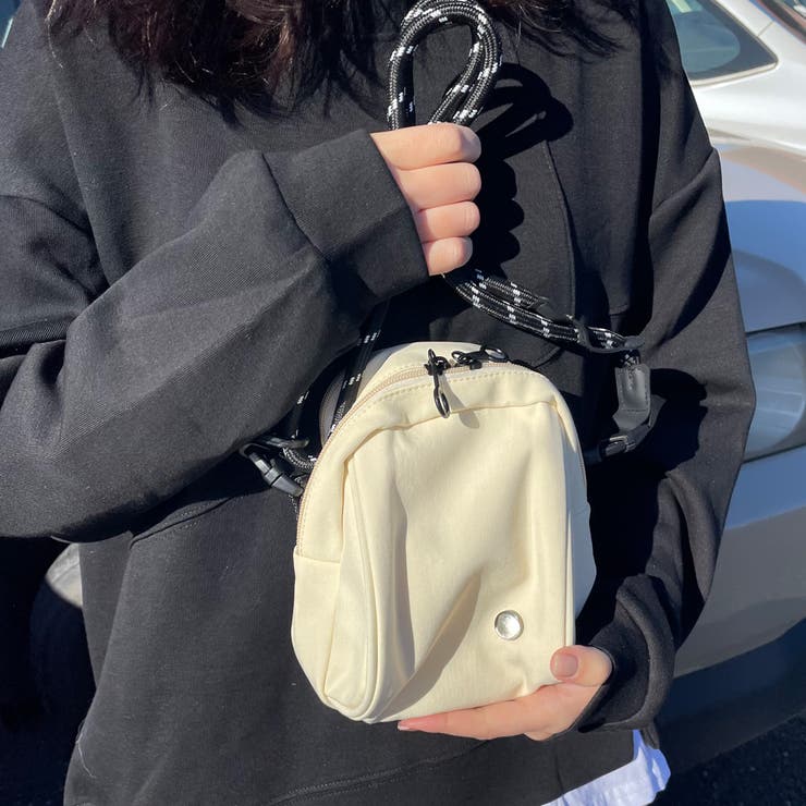 撥水ドローコードミニショルダーバッグ | non-hedge  | 詳細画像18 