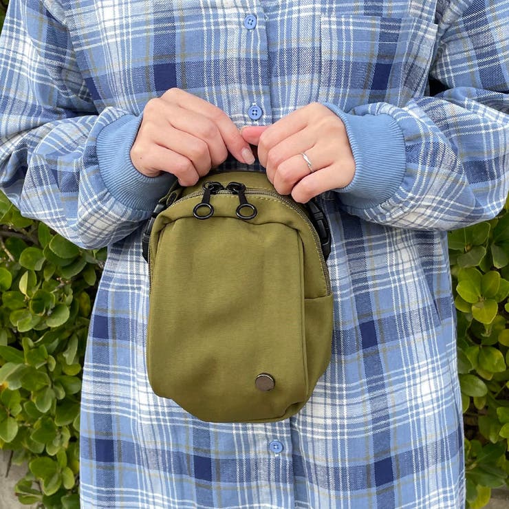 撥水ドローコードミニショルダーバッグ | non-hedge  | 詳細画像25 