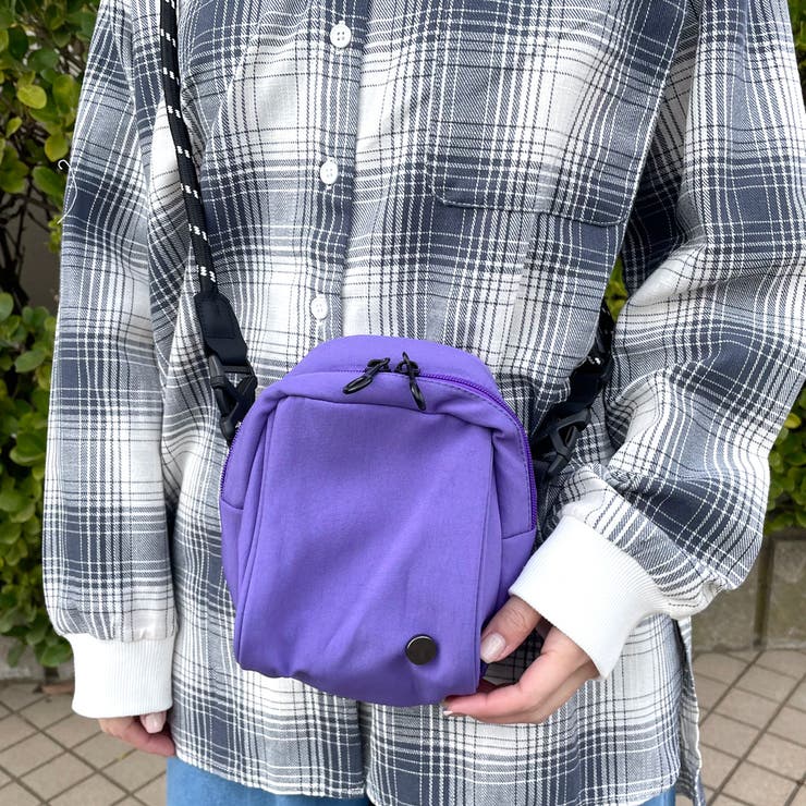 撥水ドローコードミニショルダーバッグ | non-hedge  | 詳細画像2 