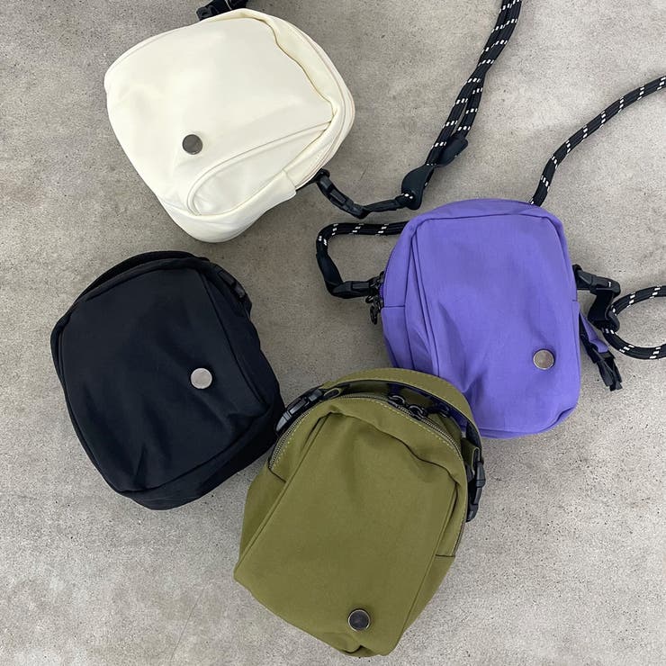 撥水ドローコードミニショルダーバッグ | non-hedge  | 詳細画像27 