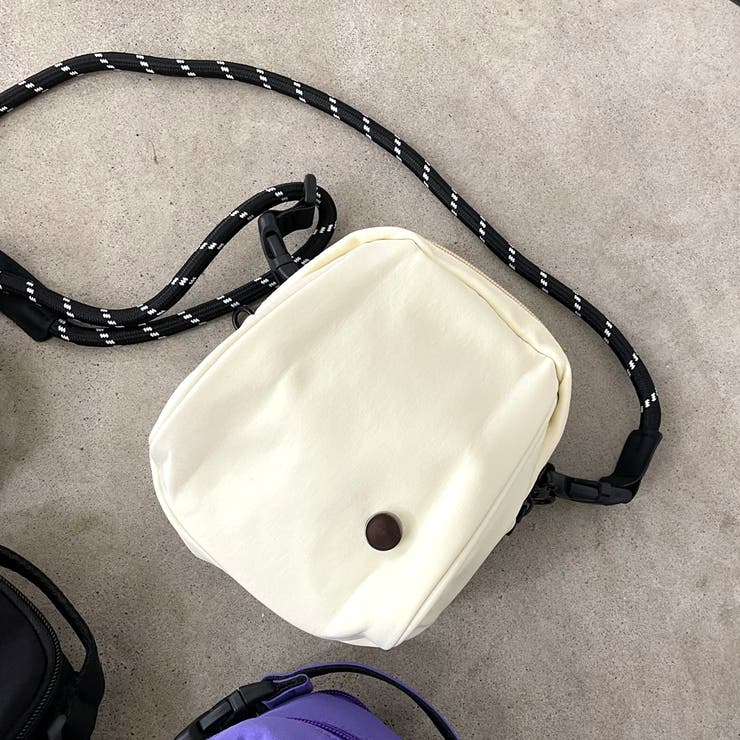 撥水ドローコードミニショルダーバッグ | non-hedge  | 詳細画像32 