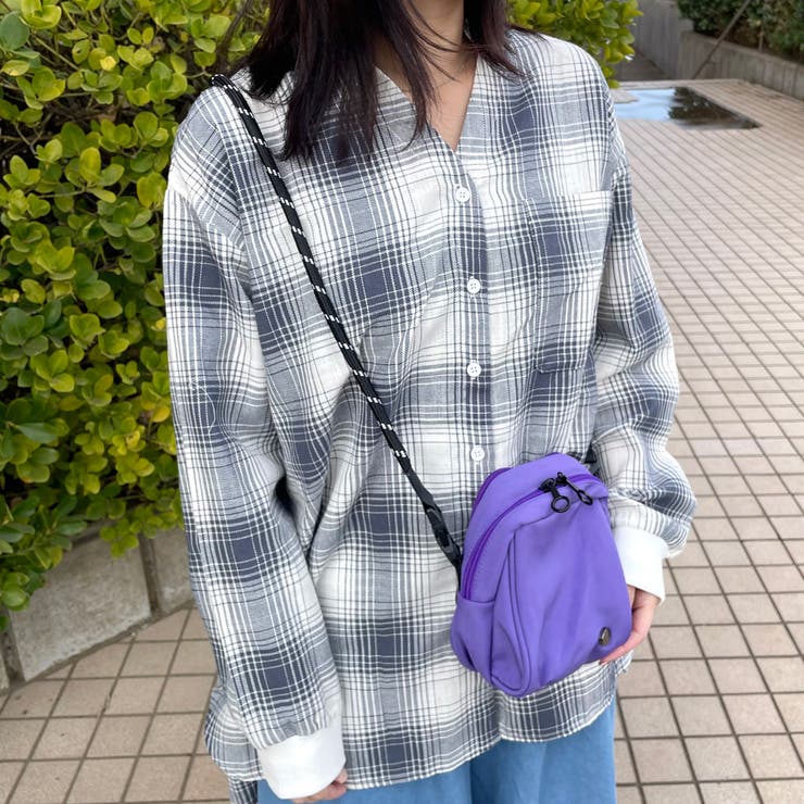 撥水ドローコードミニショルダーバッグ | non-hedge  | 詳細画像4 