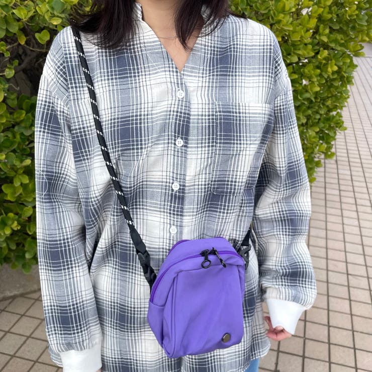 撥水ドローコードミニショルダーバッグ | non-hedge  | 詳細画像6 