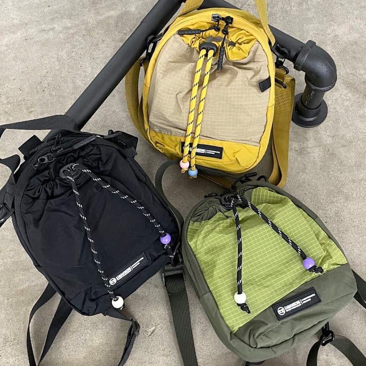 撥水配色ミニショルダーバッグ | non-hedge  | 詳細画像1 