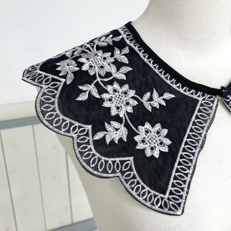 刺繍レース付け襟 | non-hedge  | 詳細画像18 