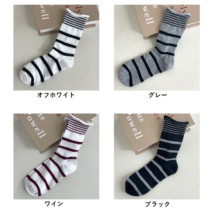 ボーダーソックス | non-hedge  | 詳細画像16 