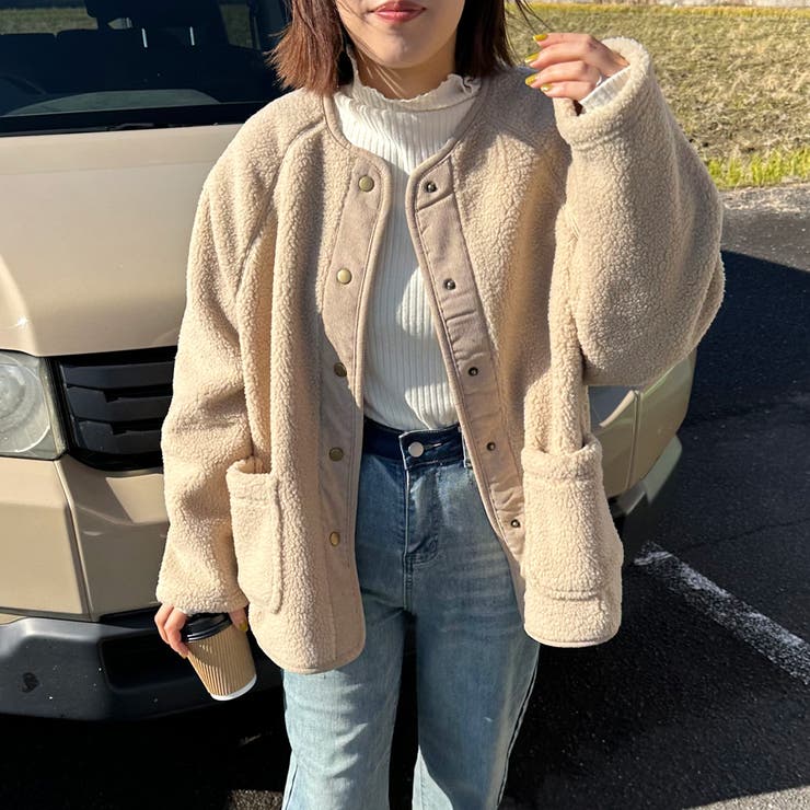 ボアブルゾン[品番：NHGW0004188]｜non-hedge （ノンヘッジ）の