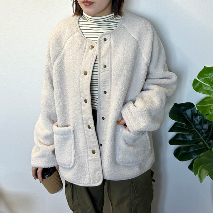 ボアブルゾン[品番：NHGW0004188]｜non-hedge （ノンヘッジ）の