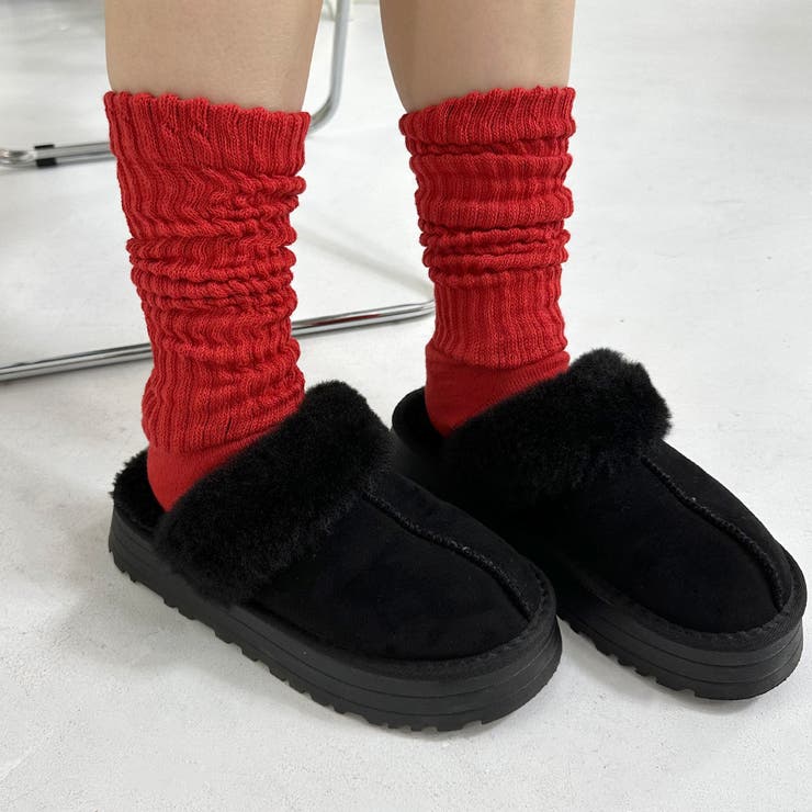 【SOTOASOBI】カラールーズソックス | non-hedge  | 詳細画像3 