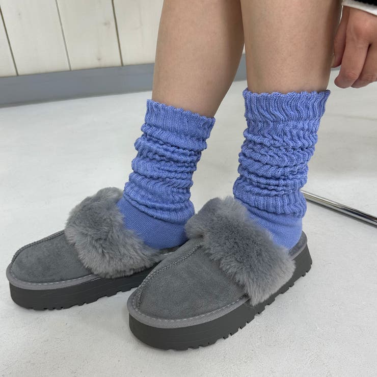 【SOTOASOBI】カラールーズソックス | non-hedge  | 詳細画像9 