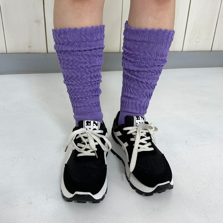 【SOTOASOBI】カラールーズソックス | non-hedge  | 詳細画像19 