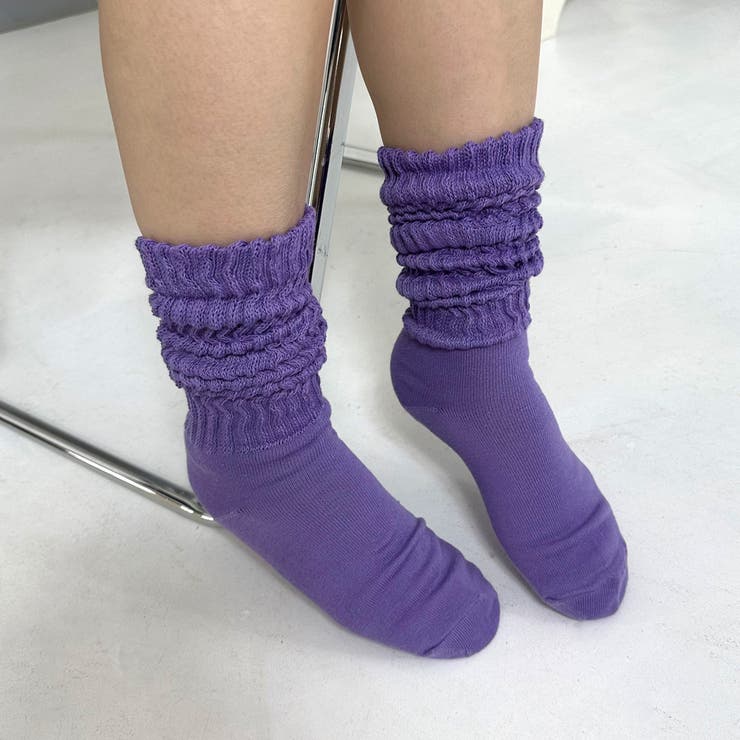 【SOTOASOBI】カラールーズソックス | non-hedge  | 詳細画像21 