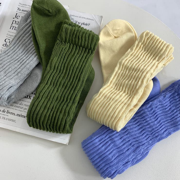 【SOTOASOBI】カラールーズソックス | non-hedge  | 詳細画像31 