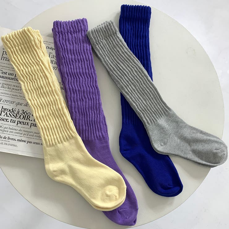 【SOTOASOBI】カラールーズソックス | non-hedge  | 詳細画像32 